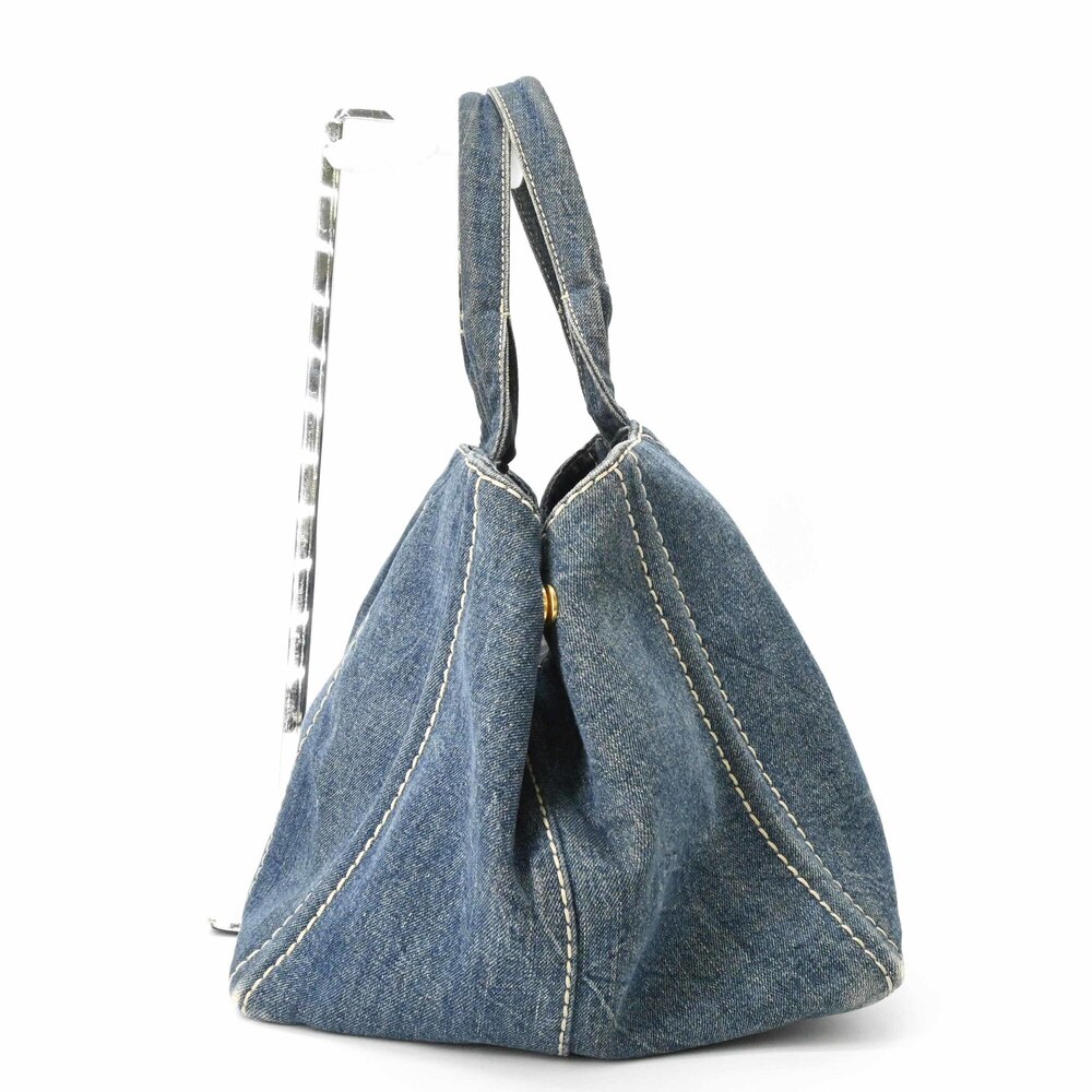 PRADA Blue Shoulder Bag - Picture 4 of 16